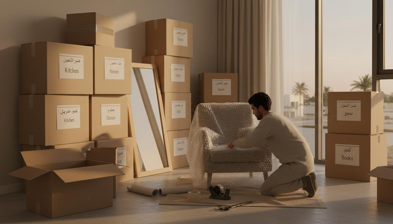 نصائح نقل العفش في الكويت 2025